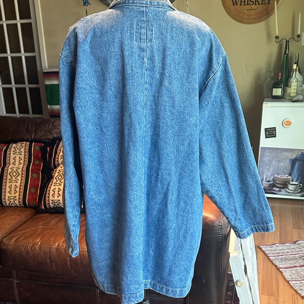 Denim Blue Women's Jacket - Picture 4 of 7